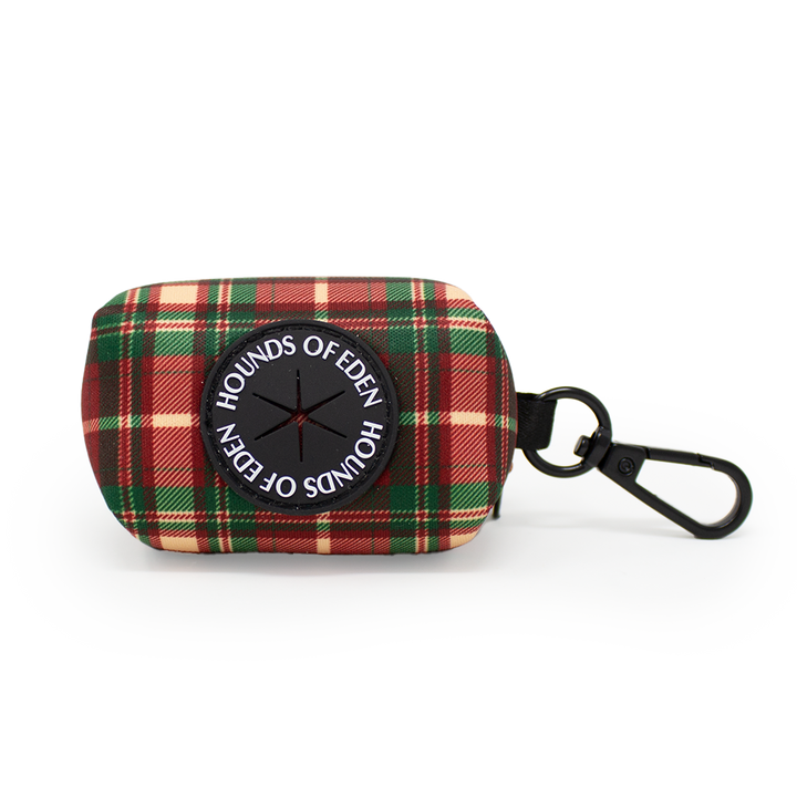 Tartan Me Up - Collar para perros con diseño de tartán rojo y crema