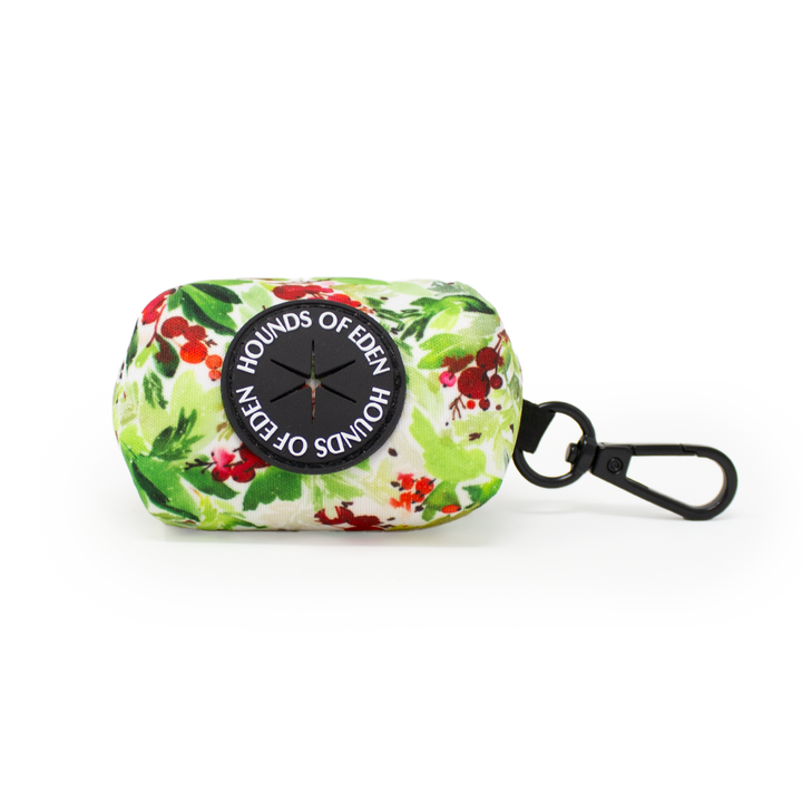 Winter Spruce & Berries Design Poop Bag Holder