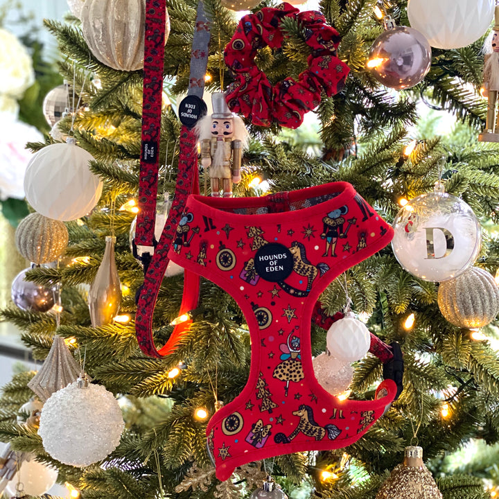 The Foxy Nutcracker - Christmas 'Jumper' Reversible Dog Harness